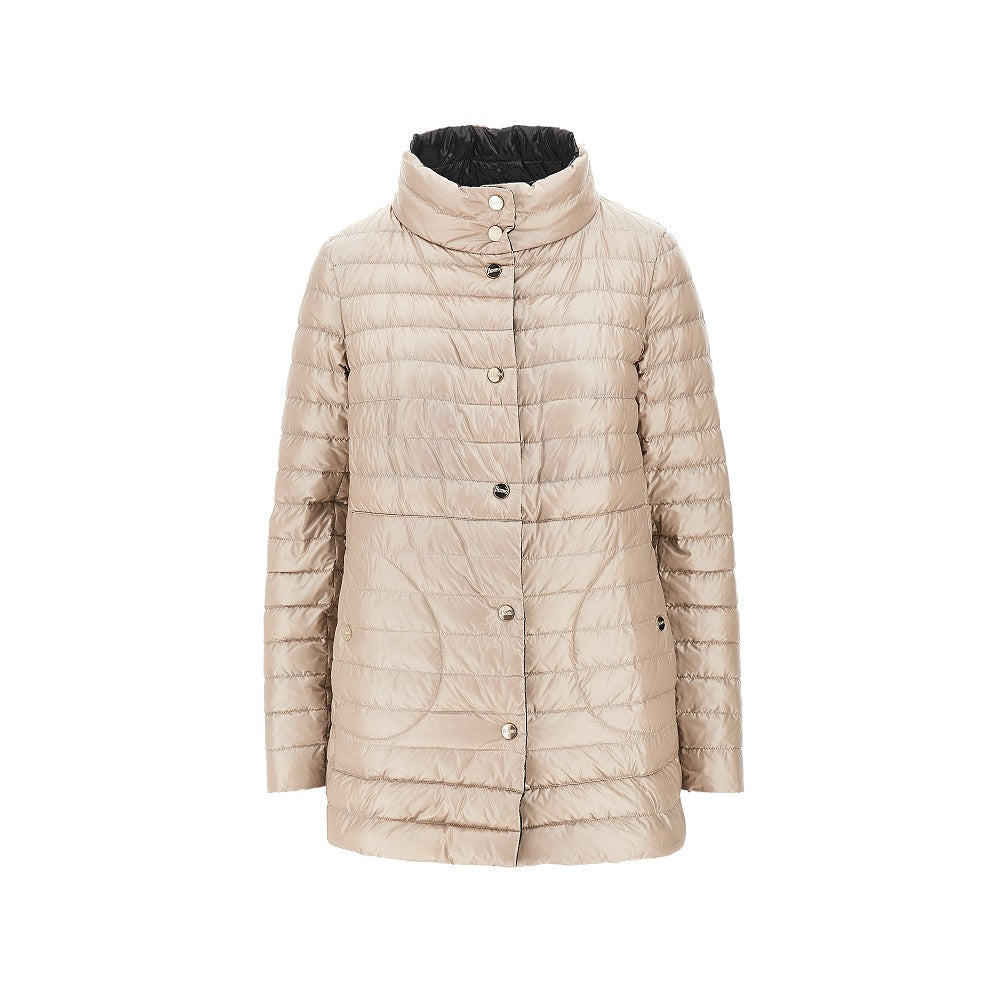 reversible nylon down jacket