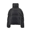 faux leather down jacket
