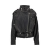 farza leather biker jacket
