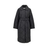 winter padded nylon coat