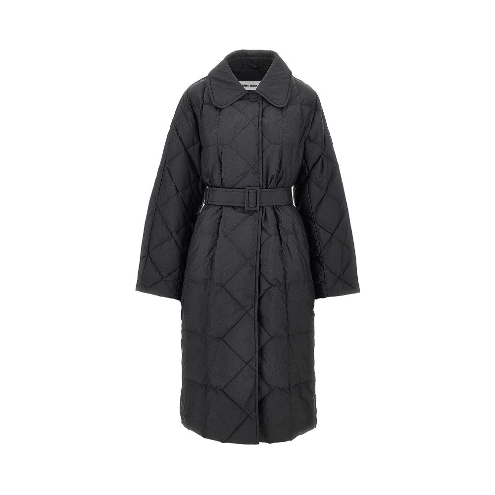 winter padded nylon coat