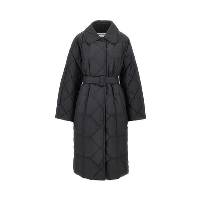 winter padded nylon coat