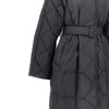 winter padded nylon coat
