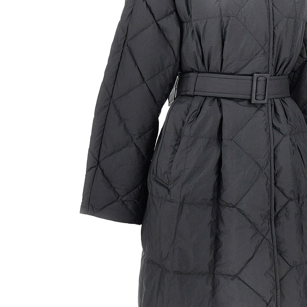winter padded nylon coat