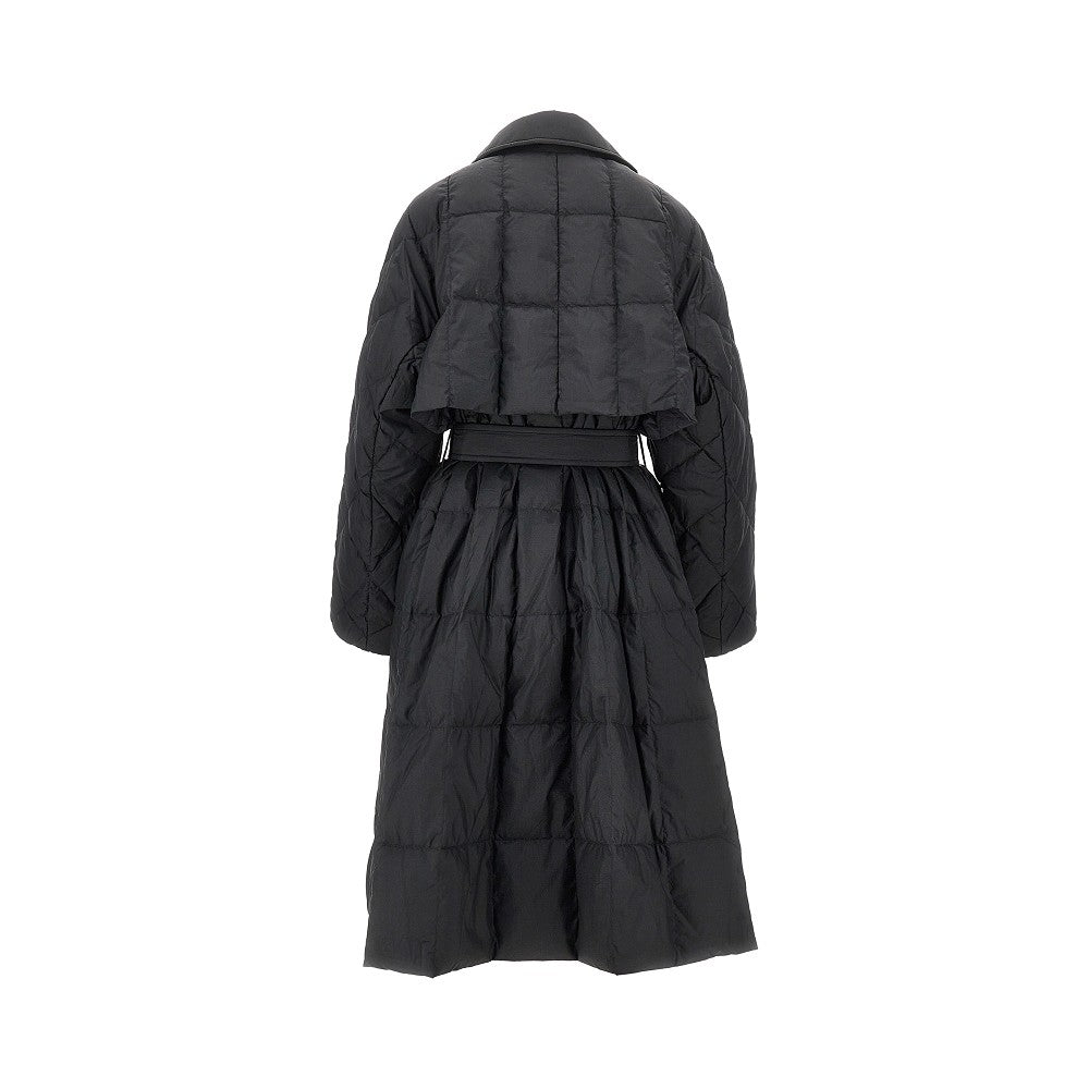 winter padded nylon coat