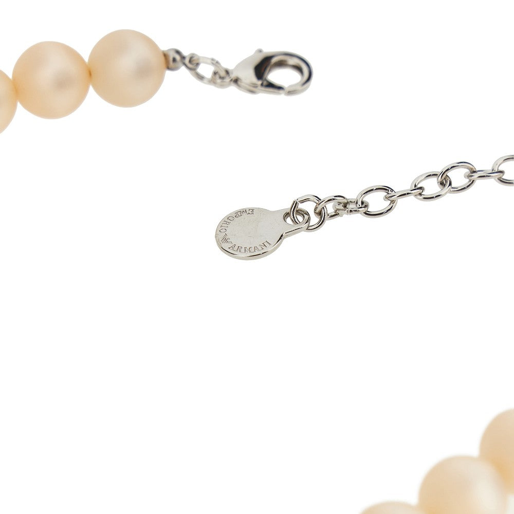 EMPORIO ARMANI OS resin pearls necklace