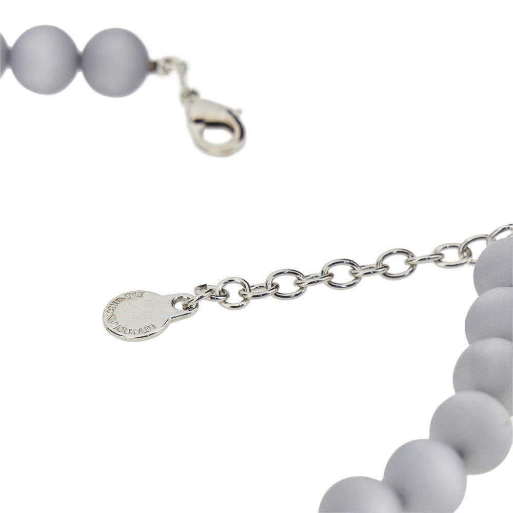 EMPORIO ARMANI OS resin pearls necklace