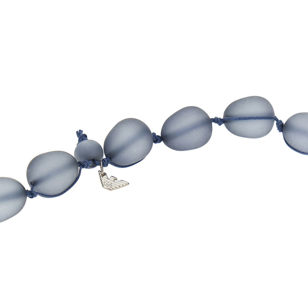 EMPORIO ARMANI OS matte resin necklace