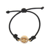 medusa 95 leather bracelet