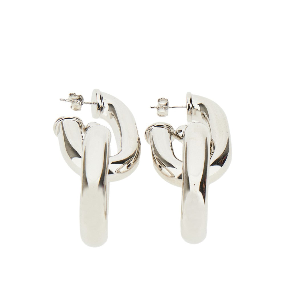 double xl link earrings