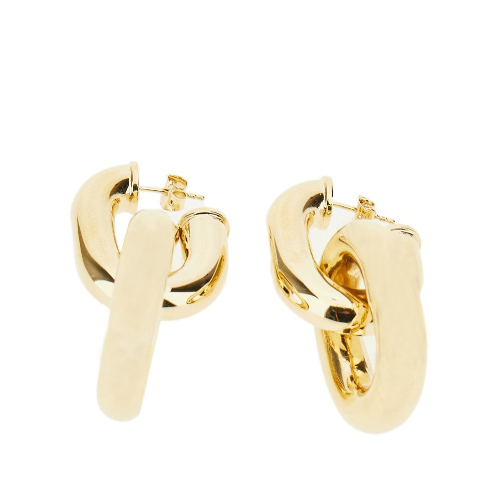 double xl link earrings