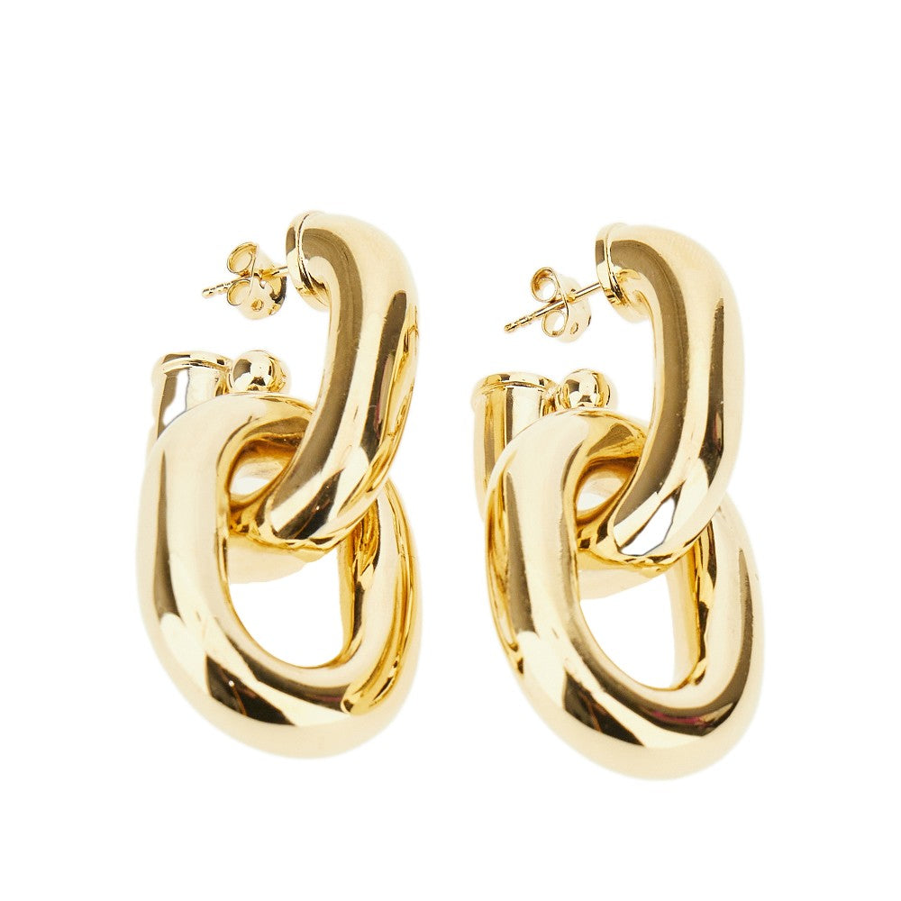 RABANNE OS double xl link earrings