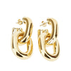double xl link earrings