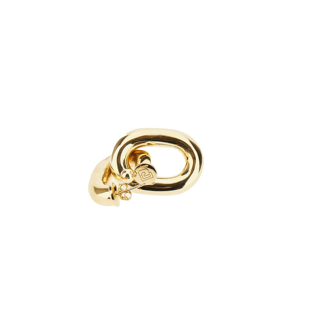 RABANNE OS double xl link earrings