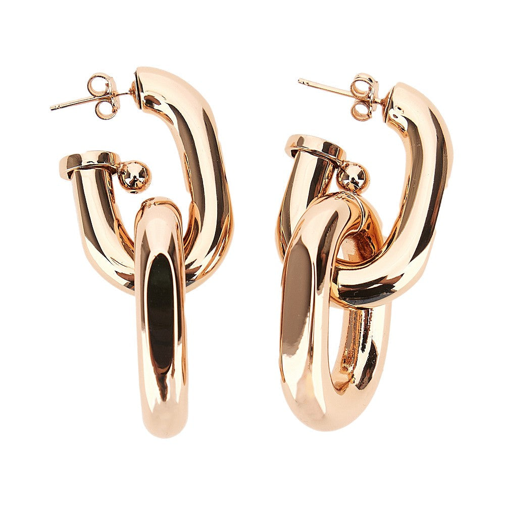 RABANNE OS double xl link earrings
