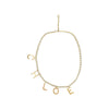 chloé letters jewel belt