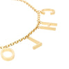 chloé letters jewel belt