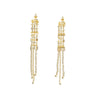 chloé mini belt earrings