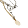 punk multi-chain necklace