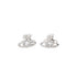VIVIENNE WESTWOOD OS nano solitaire earrings