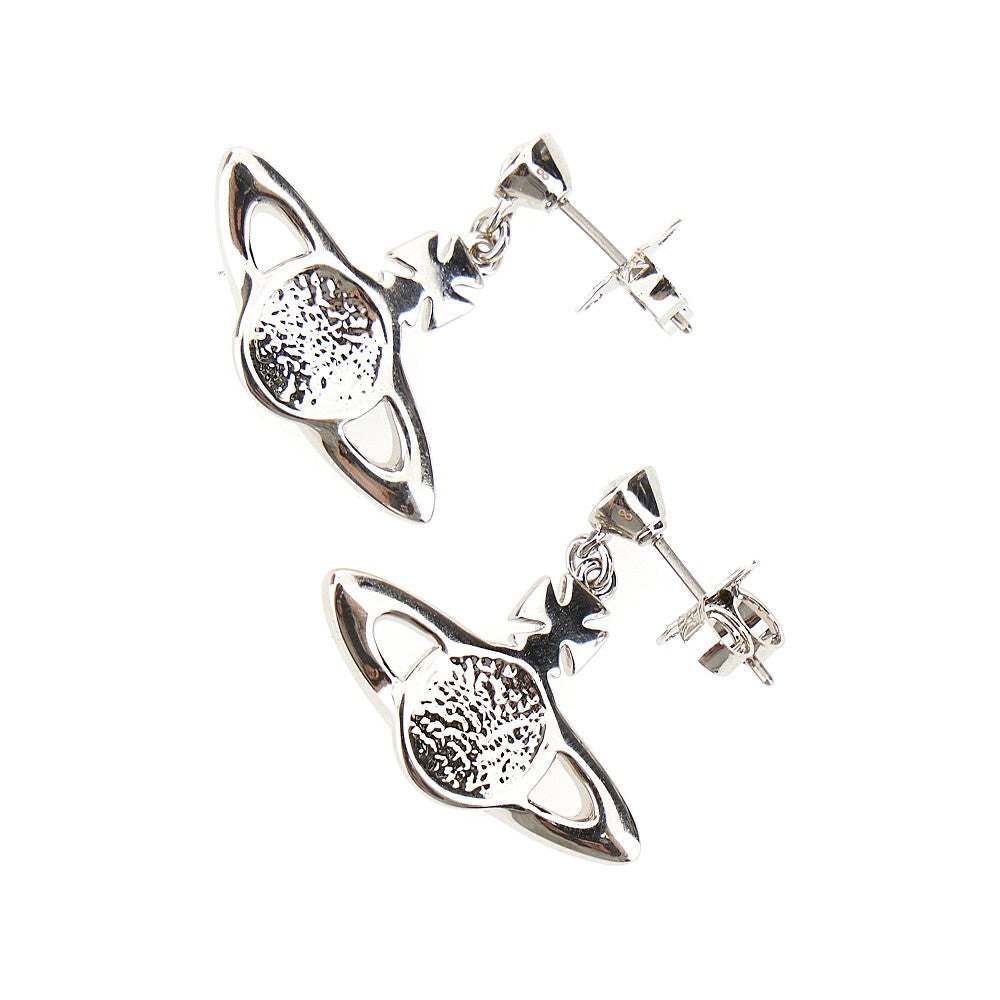 mini bas relief drop earrings