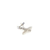 mini bas relief drop earrings