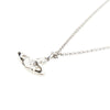 mini bas relief pendant necklace