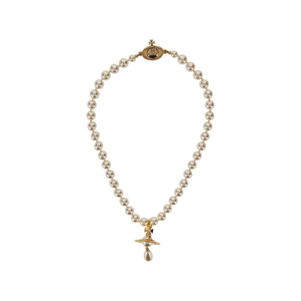 VIVIENNE WESTWOOD OS orb drop pearl choker