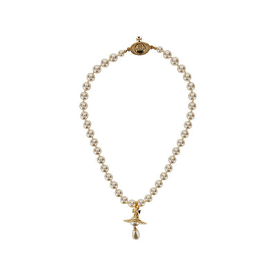 orb drop pearl choker
