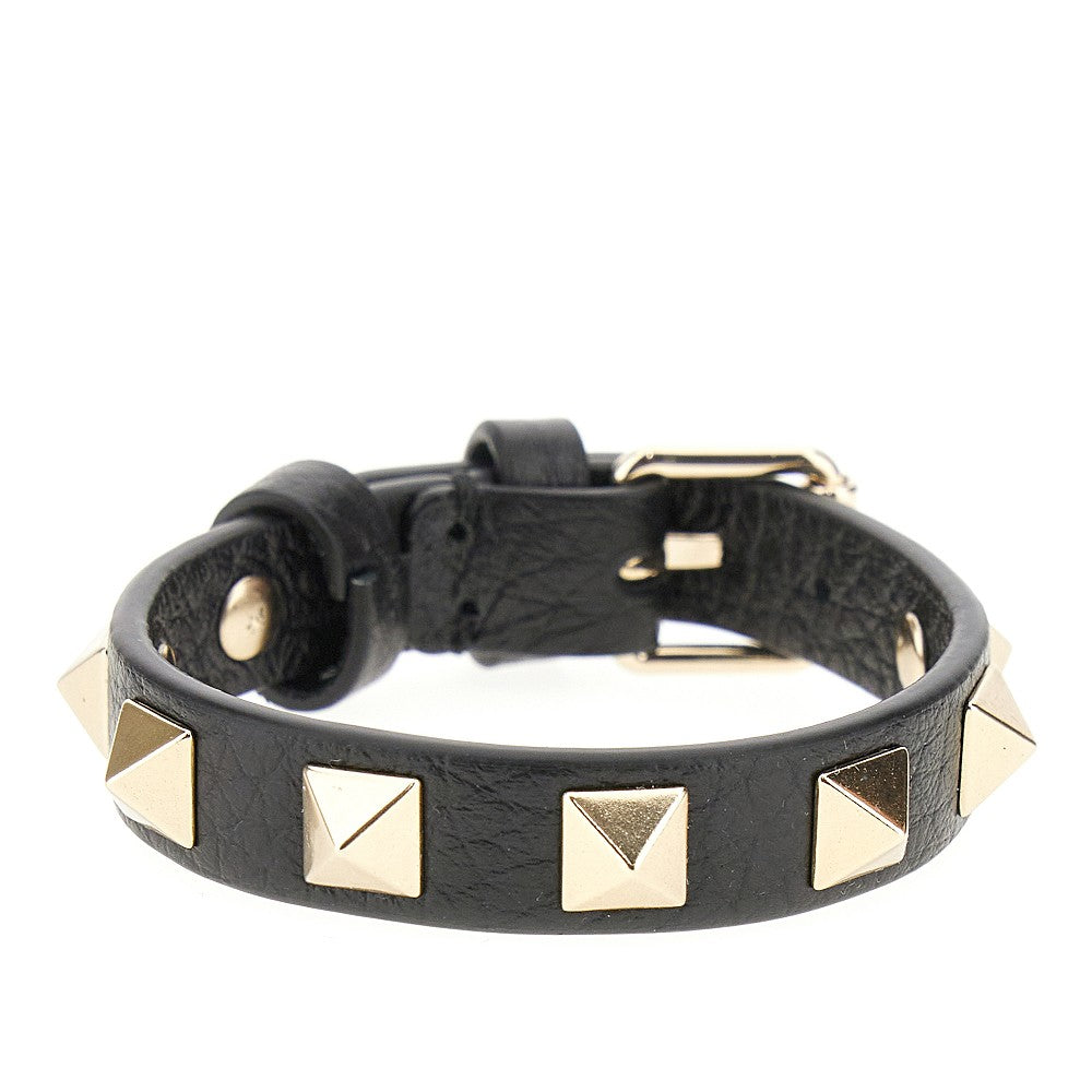 rockstud leather bracelet