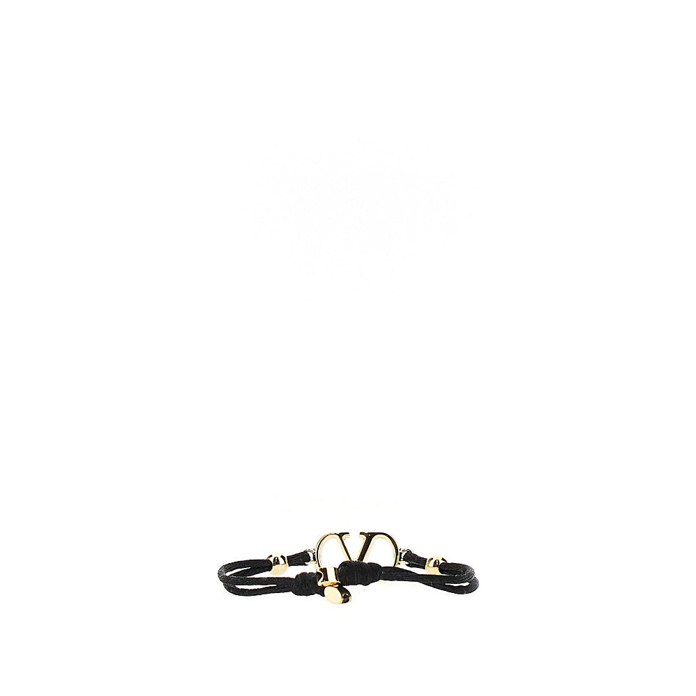 VALENTINO GARAVANI OS vlogo signature cotton bracelet