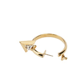 VALENTINO GARAVANI OS je les v hoop earrings