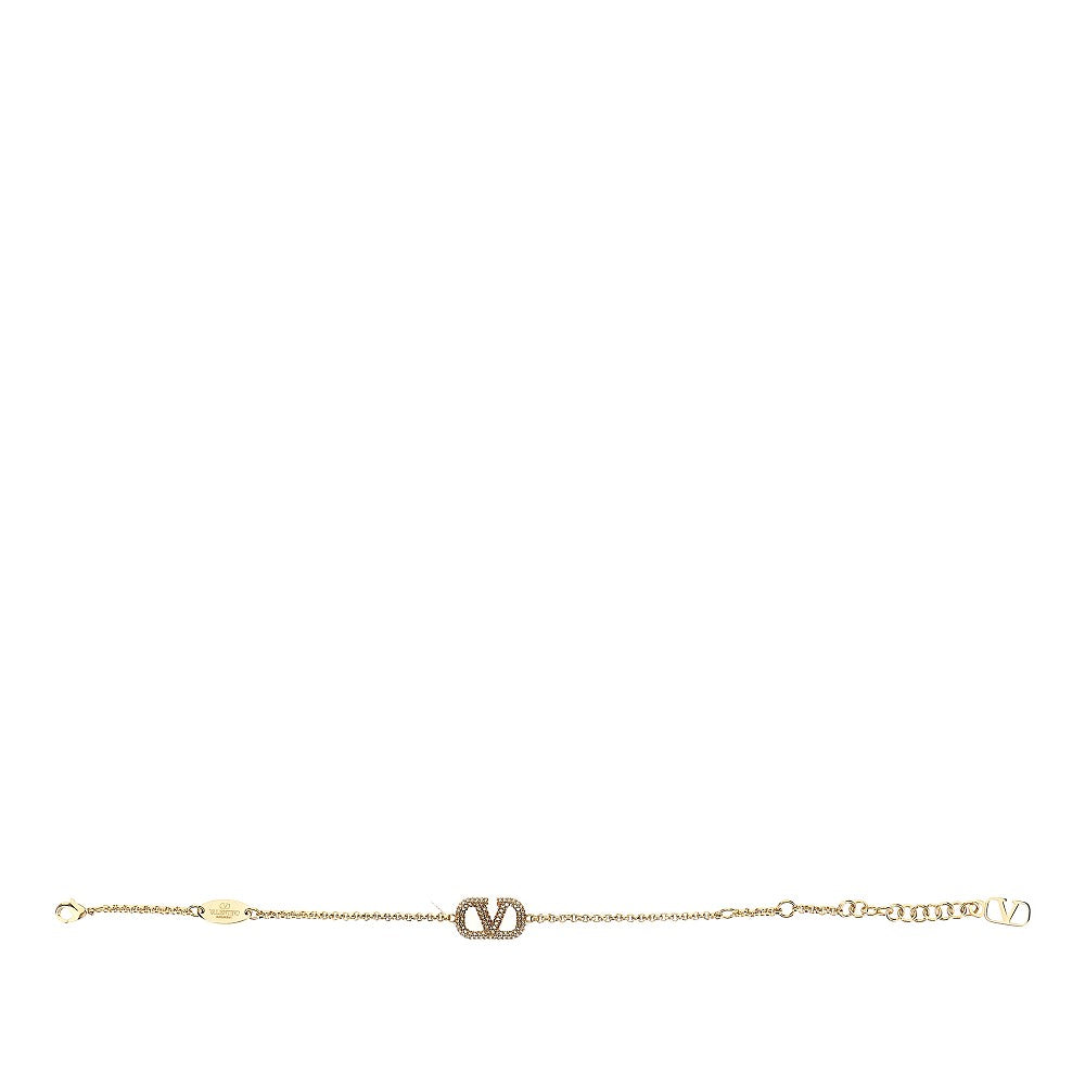 vlogo signature bracelet with swarovski®