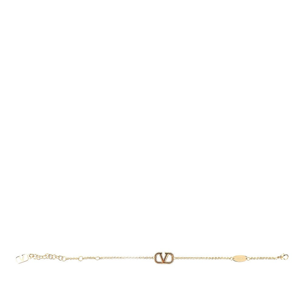 VALENTINO GARAVANI OS vlogo signature bracelet with swarovski®
