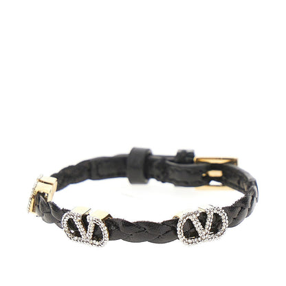 VALENTINO GARAVANI OS vlogo signature leather bracelet