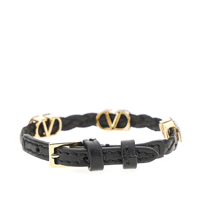 VALENTINO GARAVANI OS vlogo signature leather bracelet