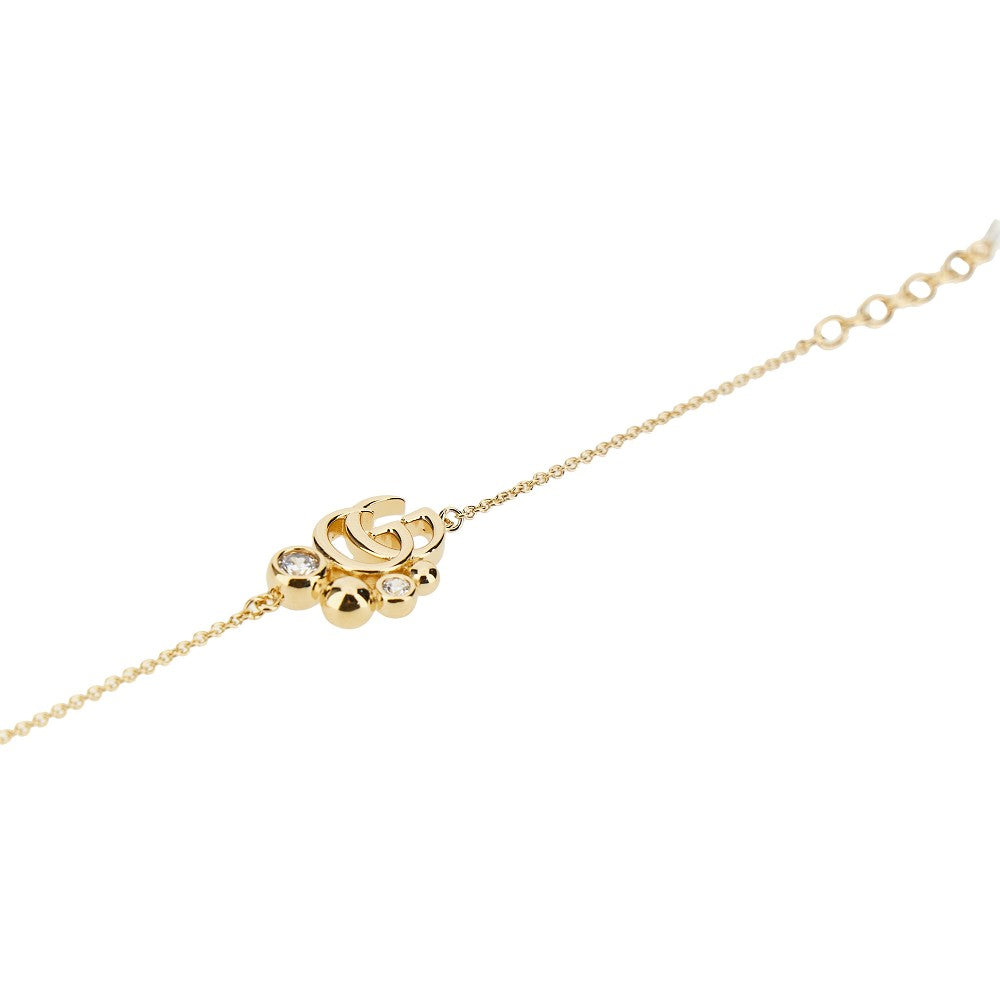 gg marmont bracelet with zirconia