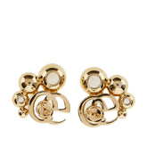 GUCCI OS gg marmont earrings with zirconia