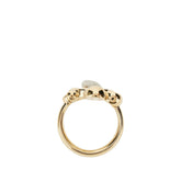 GUCCI M gg marmont ring with zirconia