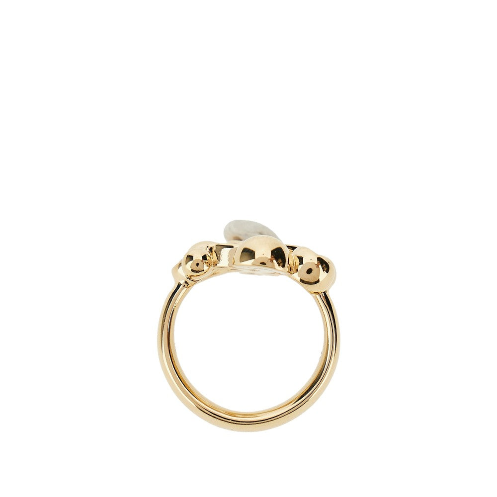 gg marmont ring with zirconia