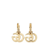 GUCCI OS gg marmont earrings with crystrals