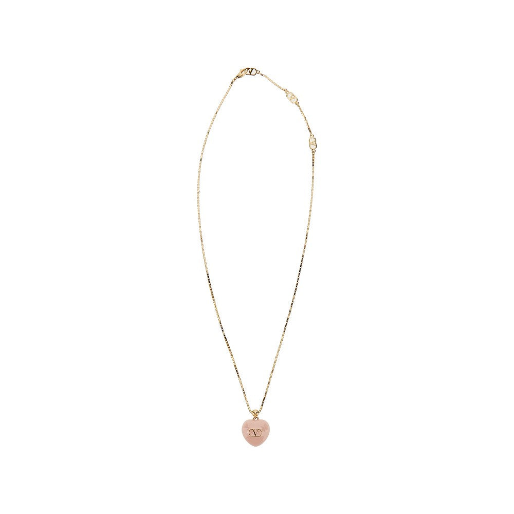 VALENTINO GARAVANI OS coer royal pendant necklace