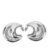 double blow up earrings