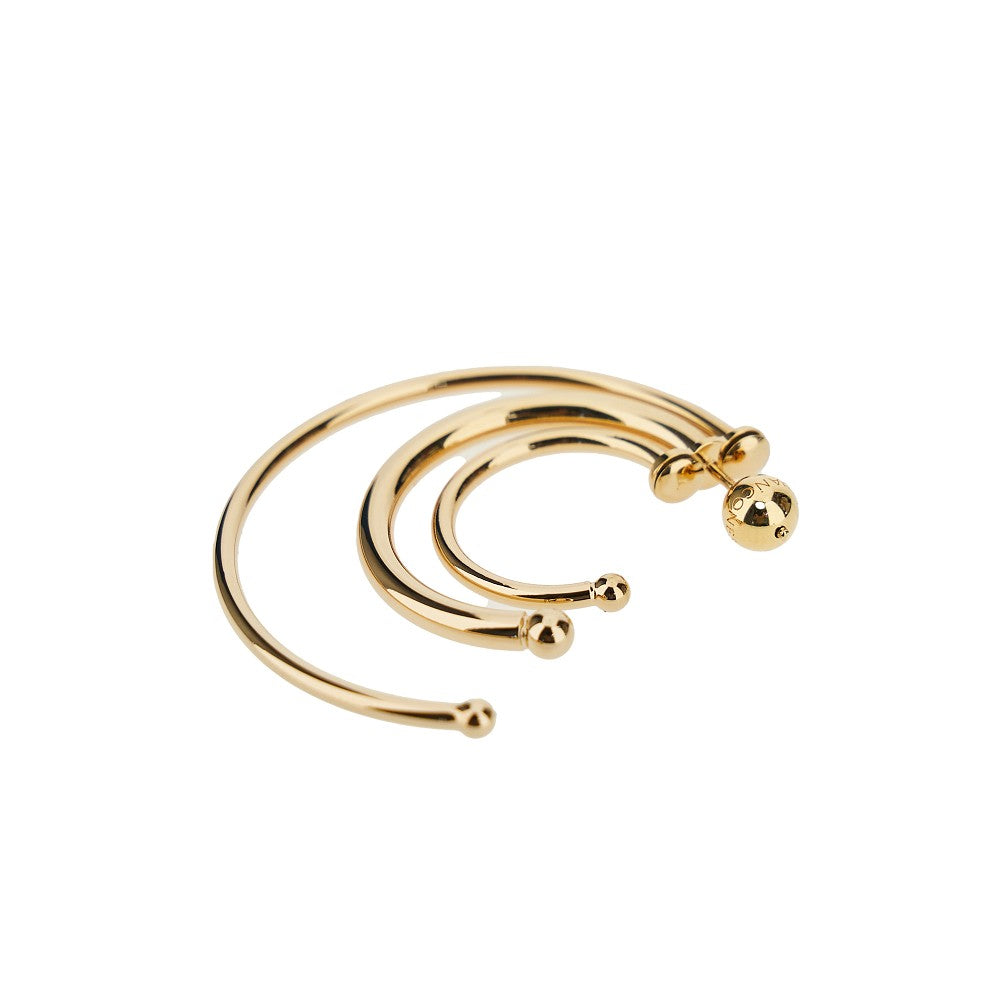 pierced solar hoops small earrings