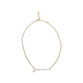 JACQUEMUS OS chain necklace