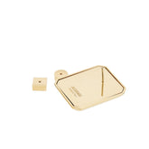 JACQUEMUS OS carré squared earrings