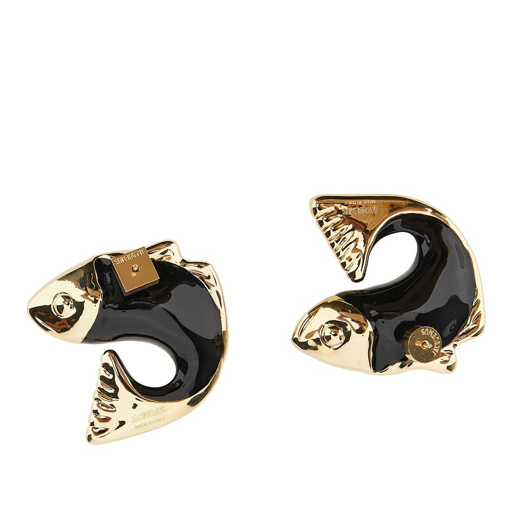 JACQUEMUS OS poisson earrings
