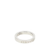 MM6 II engraved logo ring