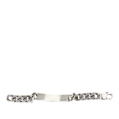 MM6 I logo plate bracelet