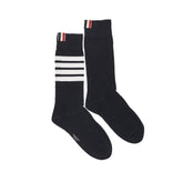 THOM BROWNE OS 4 bar cotton socks
